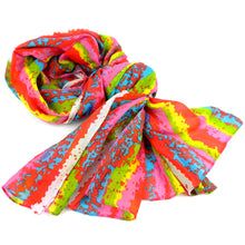 Brighten Up Your Day Cotton Scarf Handmade and Fair Trade