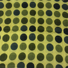 Olive Polka Dots Cotton Scarf - Asha Handicrafts
