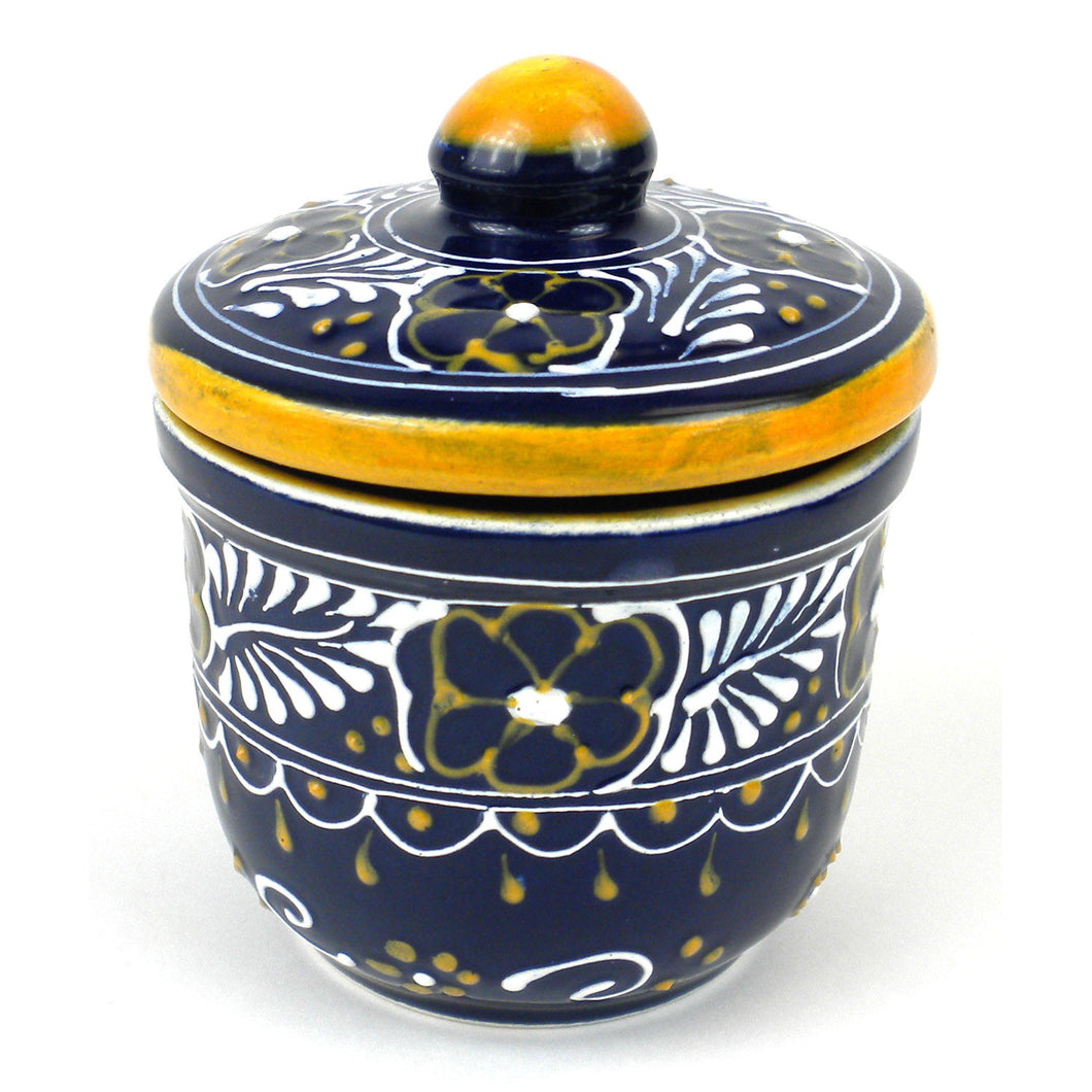 Sugar Bowl - Blue Handmade and Fair Trade