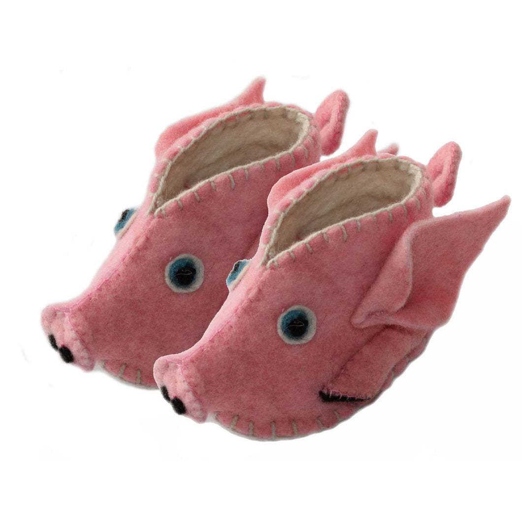 Piggy Zooties Baby Booties - Silk Road Bazaar