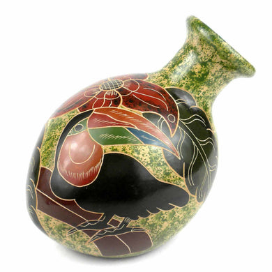 5 inch Toucan Vase - Esperanza en Accion