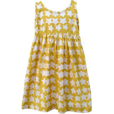 Girls Sundress - Gold Stars - Global Mamas (C)