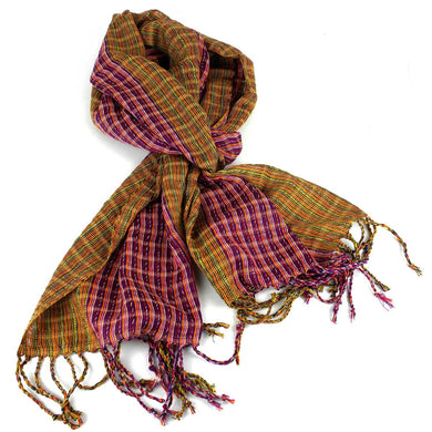 San Antonio Scarf - Gold - Lucias Imports