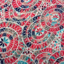 Pink Circles Polyester Scarf - Asha Handicrafts