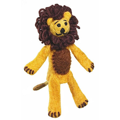 Woolie Finger Puppet - Lion - Wild Woolies (T)