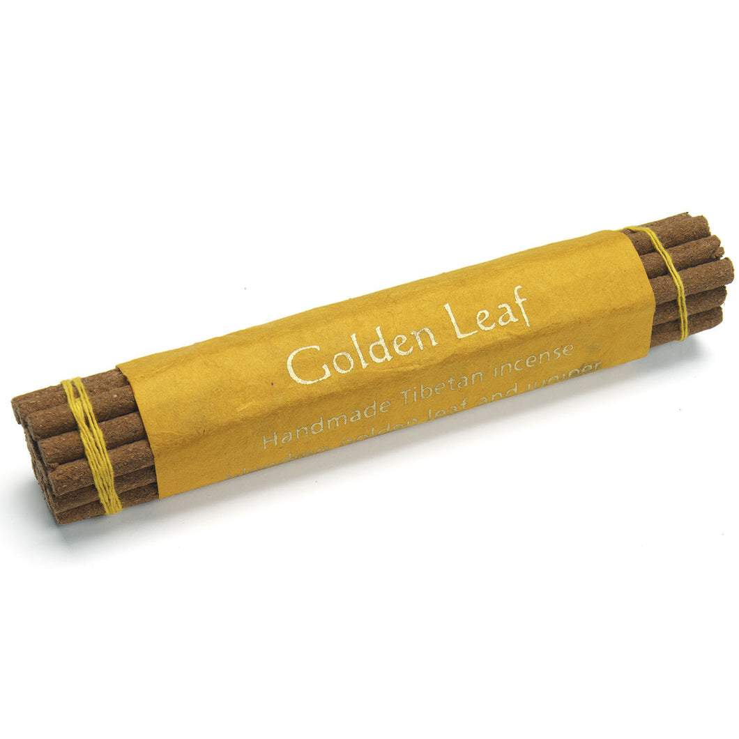 Incense Tibetan Bundle, Golden Leaf - Tibet Collection