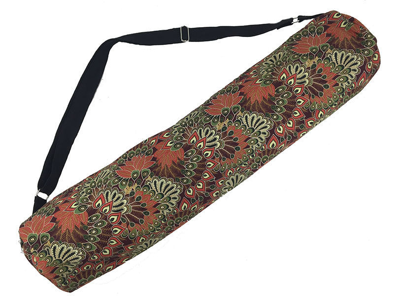 Clay Forest Peacock Yoga Mat Bag - Global Groove (Y)