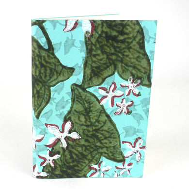 Blue Lily Soft Journal - Sustainable Threads (J)