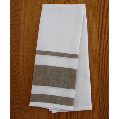 Cocoa Cotton Tea Towels Set of 2 - Sustainable Threads (L)