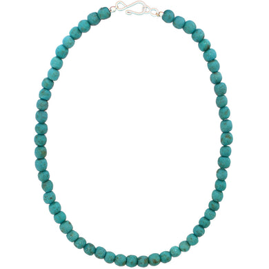 Recycled Glass Necklace Teal - Global Mamas