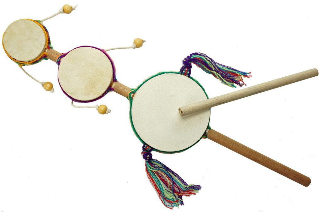 Junior Triple Spin Drum - Jamtown World Instruments