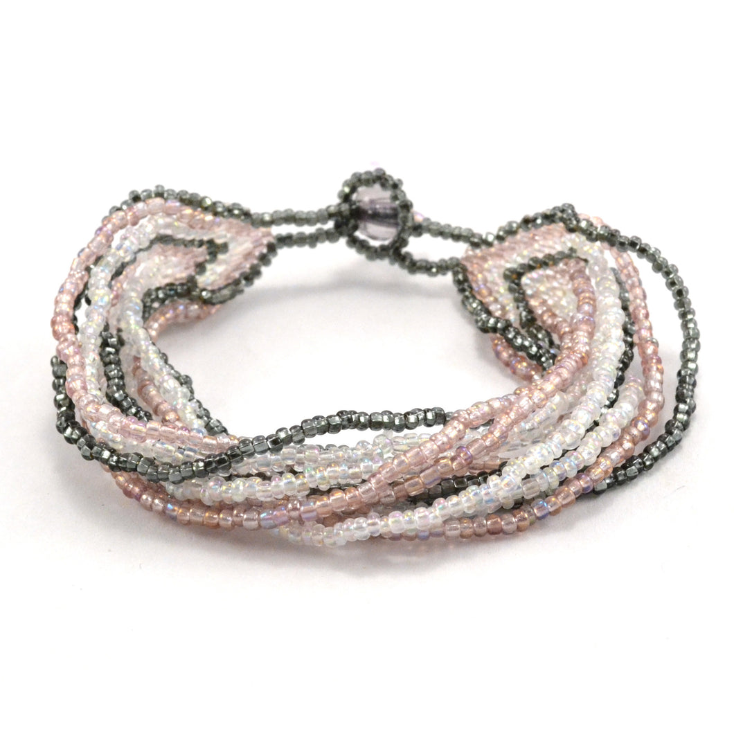 12 Strand Bracelet - Pinks - Lucias Imports (J)