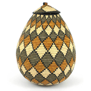 Large Zulu Wedding Basket - One of a Kind - Ilala Weavers