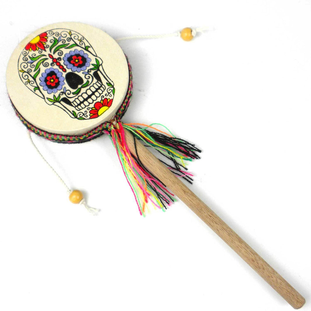 Damasas Skull Spinner Drums - Jamtown World Instruments