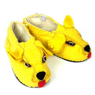 Golden Retriever Slippers Adult - Silk Road Bazaar