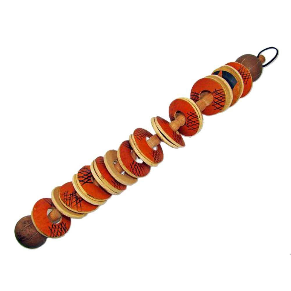 Duanswa Gourd Bits Shaker Stick - Jamtown World Instruments
