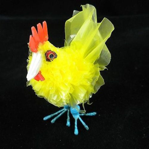 Recycled Plastic Yellow Baby Chicken Handmade and Fair Trade