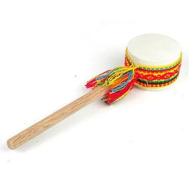 Shaker Drum with Fabric - Jamtown World Instruments