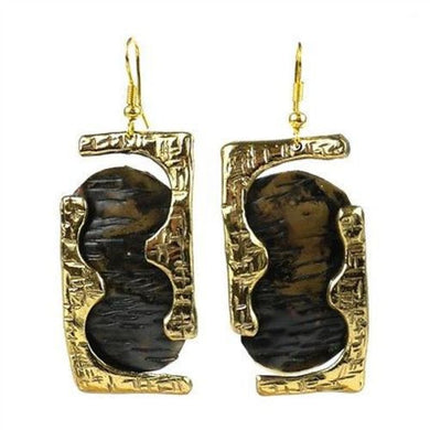 Road Less Traveled Brass Earrings Handmade and Fair Trade